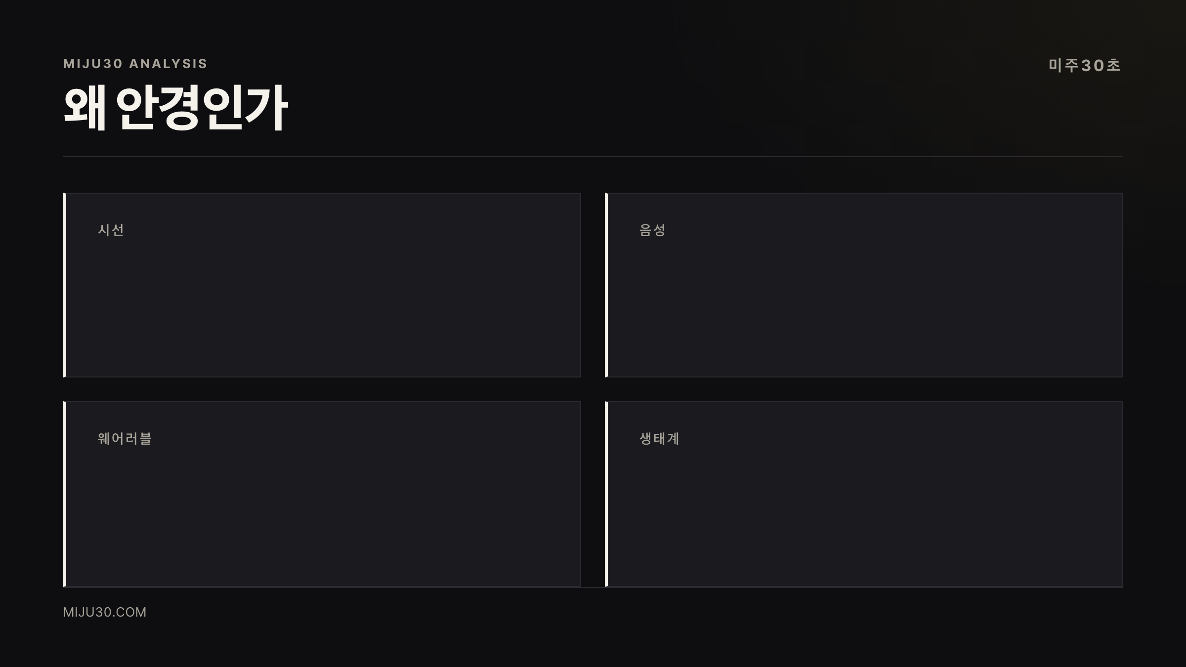 스마트글래스가 AI 비서의 다음 폼팩터가 되는 이유