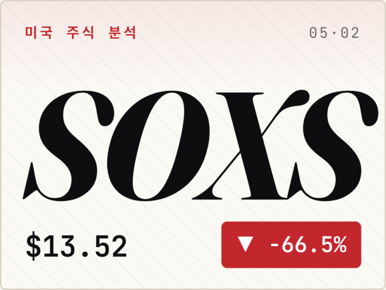 SOXS · 인버스 ETF 뜻: 하락장 헤징 수단의 구조와 한계